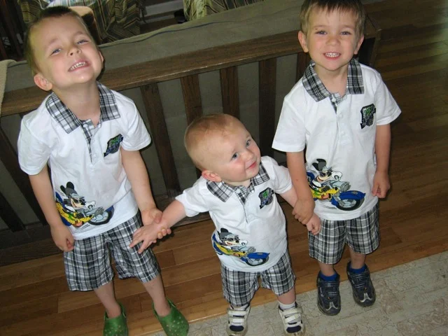 Grandma made us...