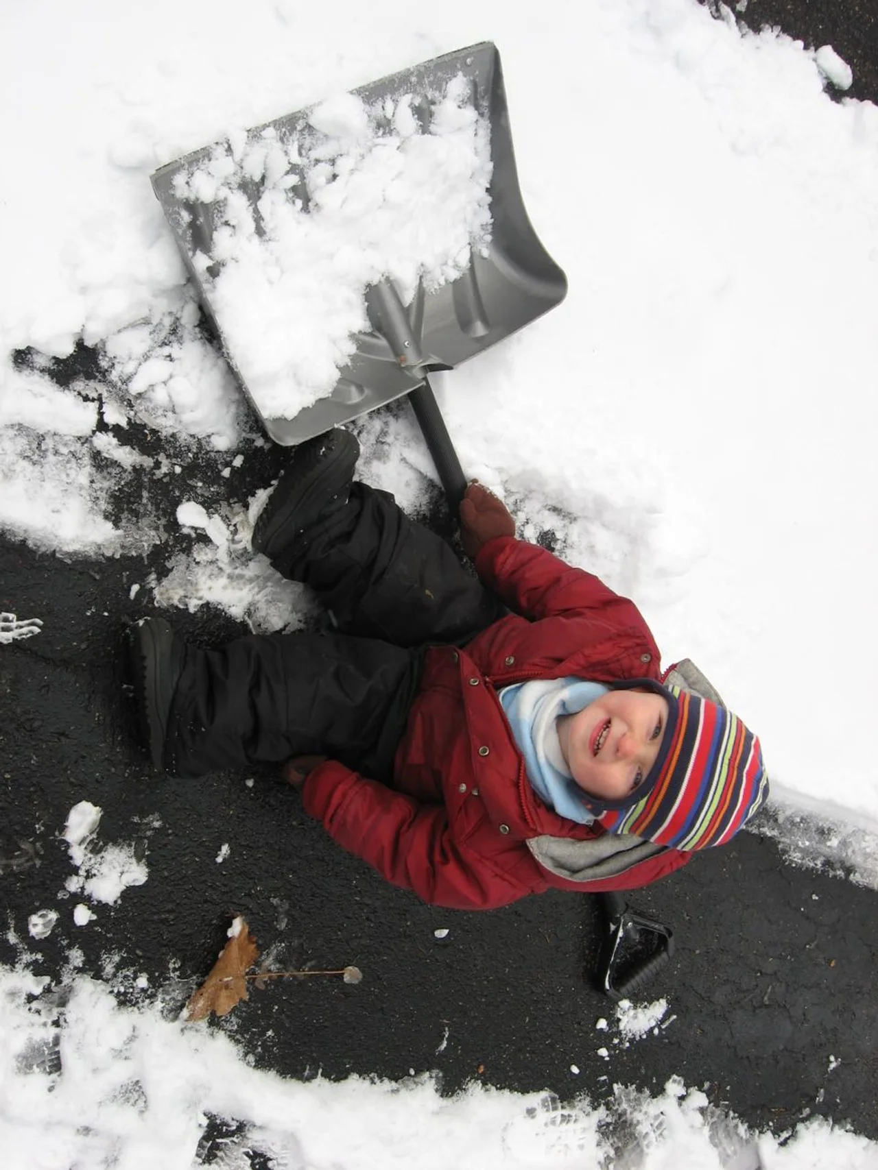 Shovel time