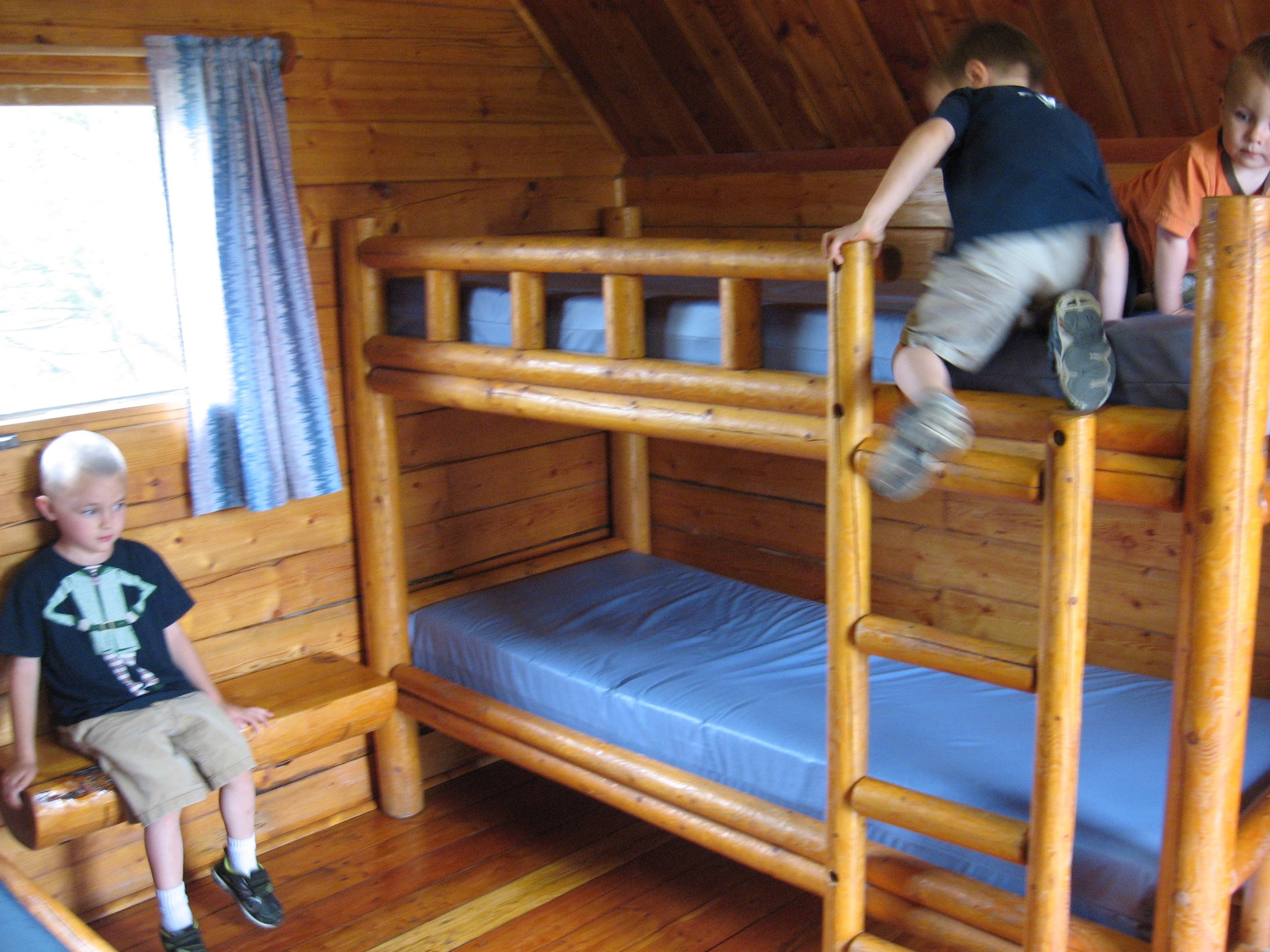 Bunks in Kabin!