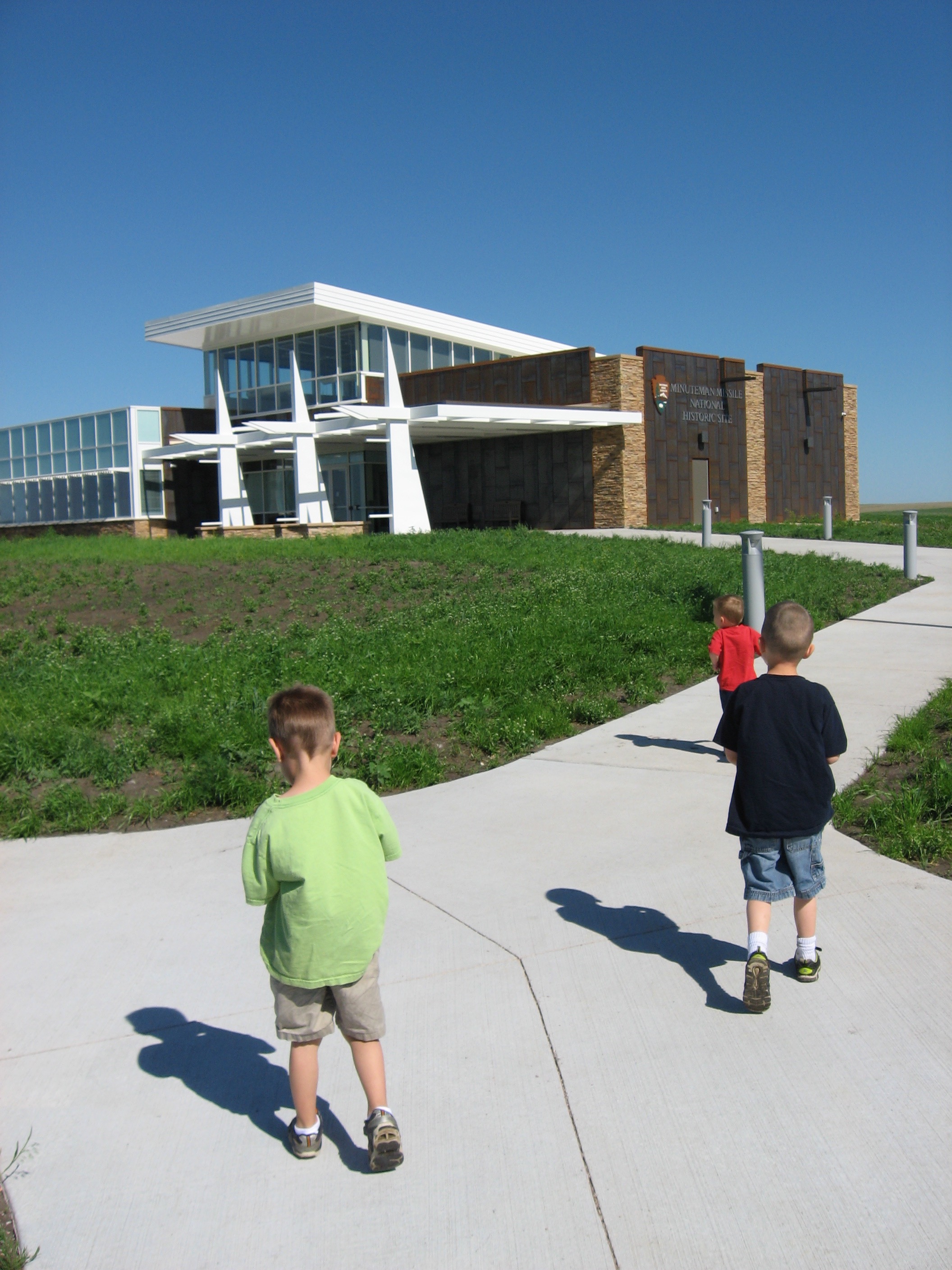 Racing to the Minuteman Missile Visitor Center