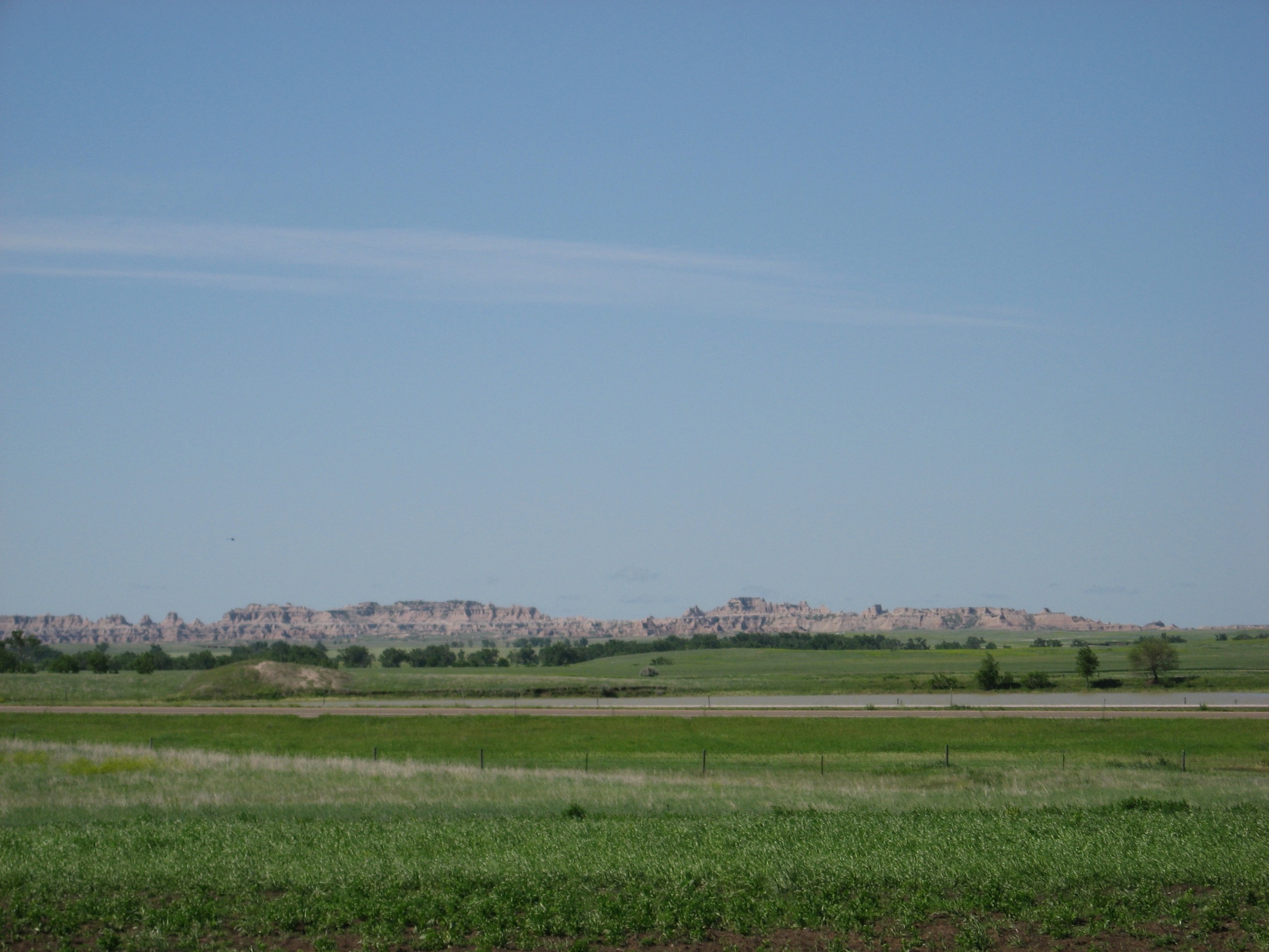 Approaching the Badlands