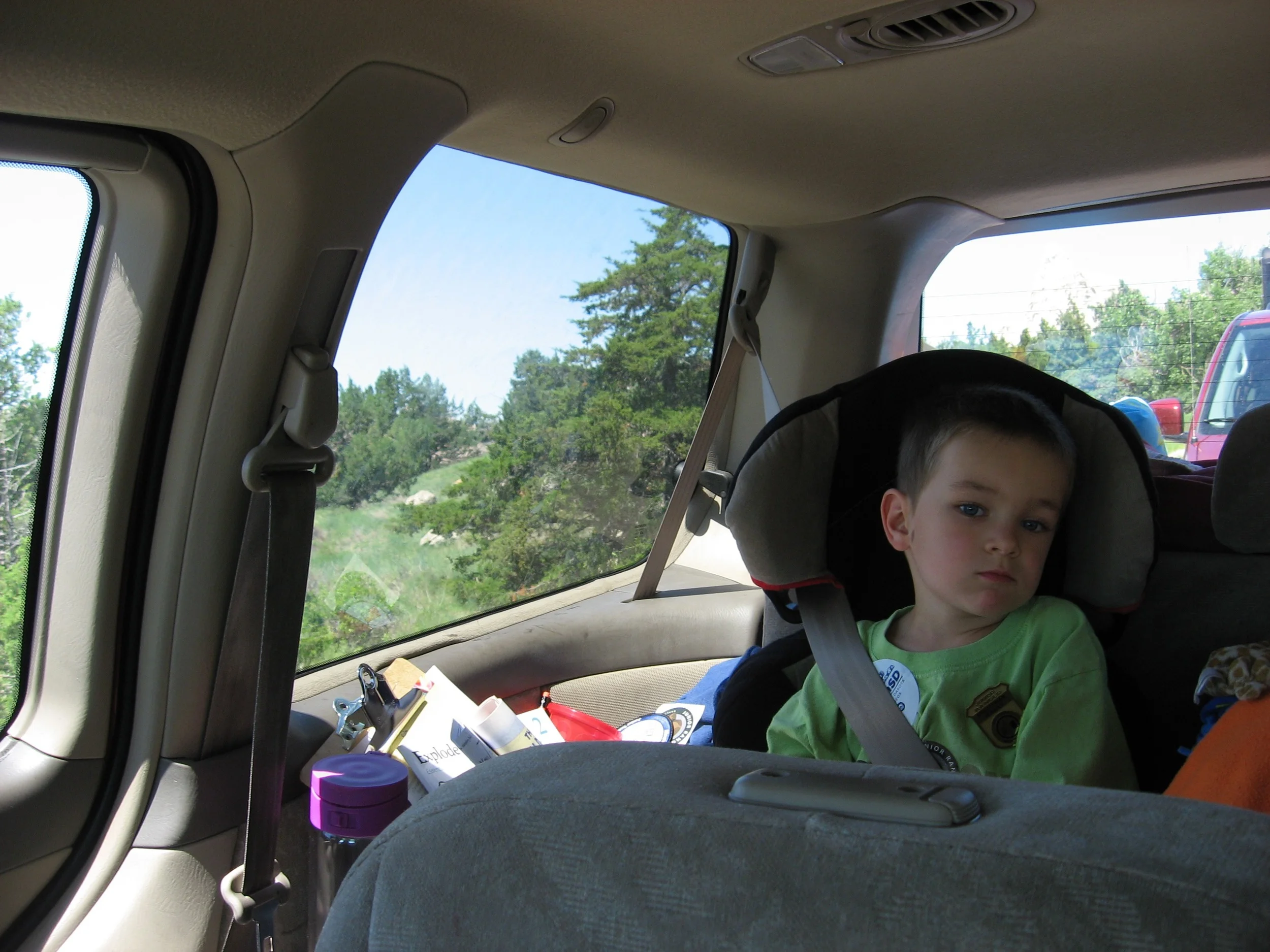 Waiting for Traffic on the One-Lane Road 1