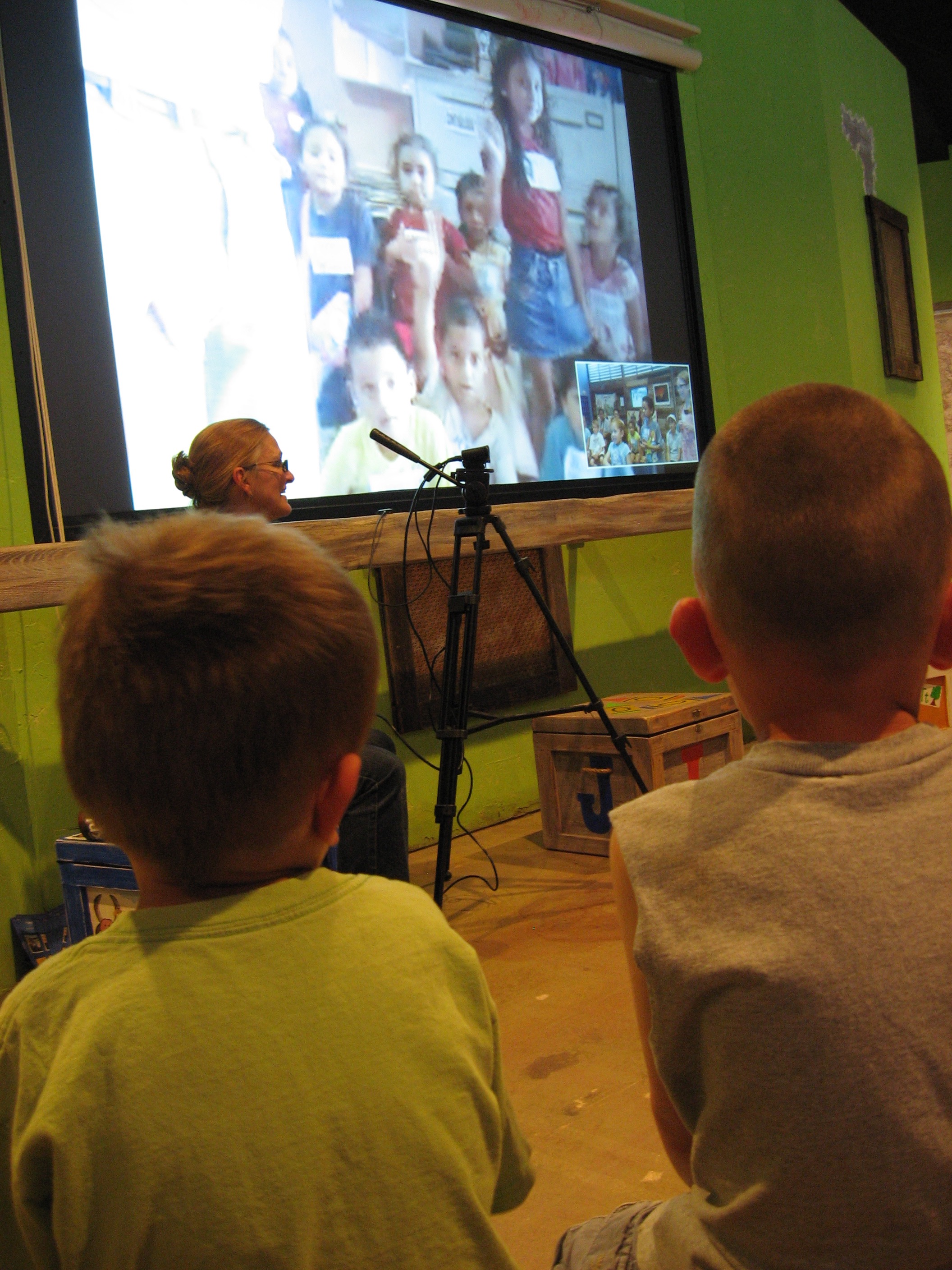 Skyping Honduras