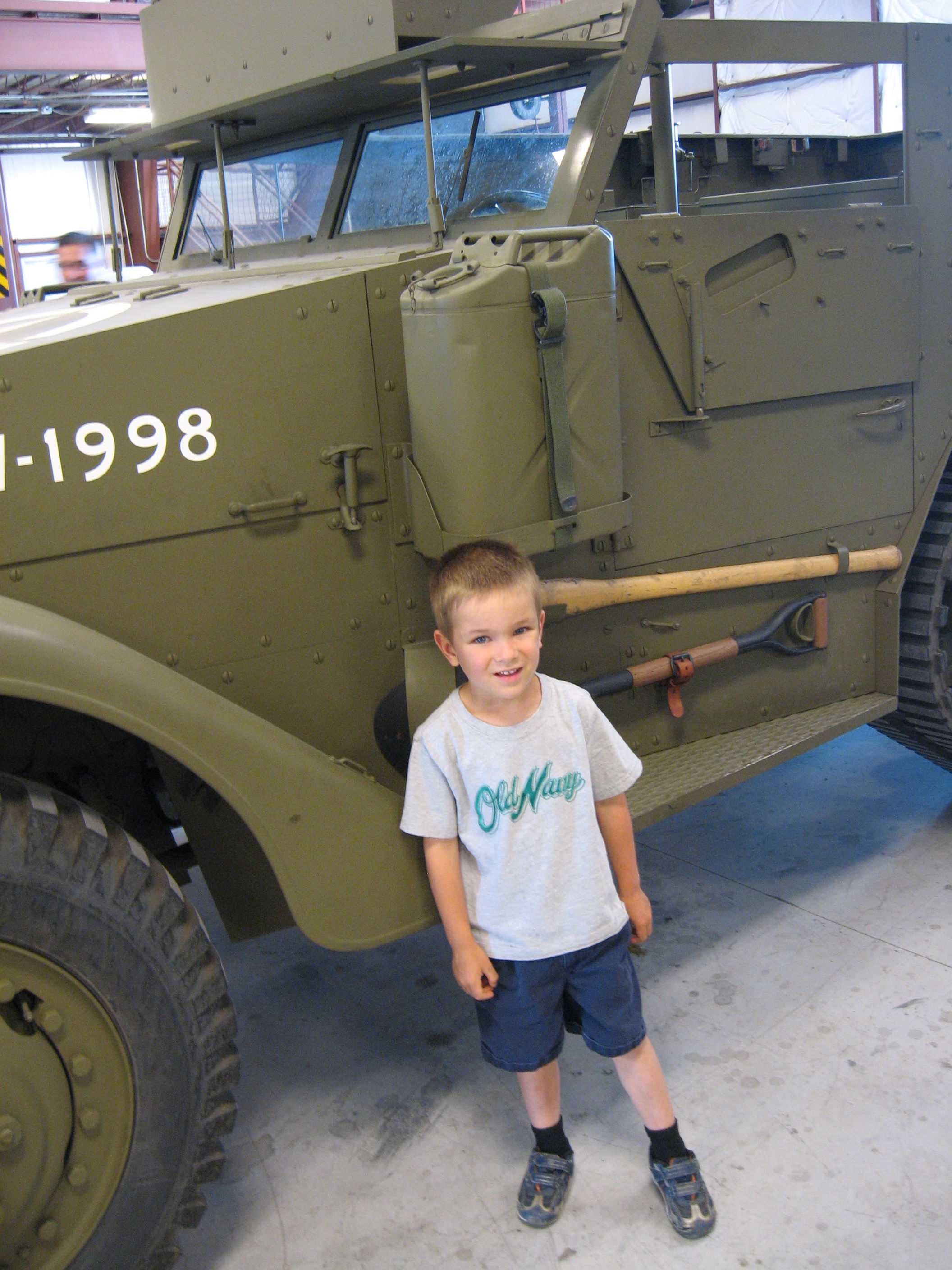 Fisher and the Half-Track