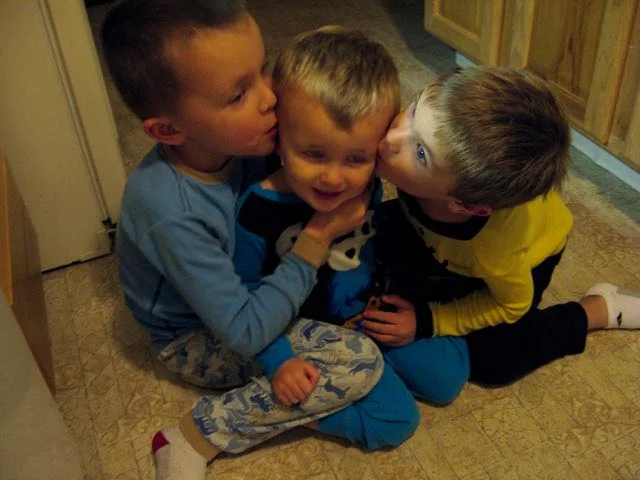 Kissing Tad