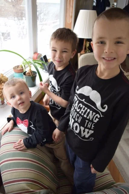 Boys on a Chair (again)