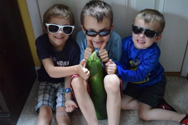 thumbs up for zach the zucchini