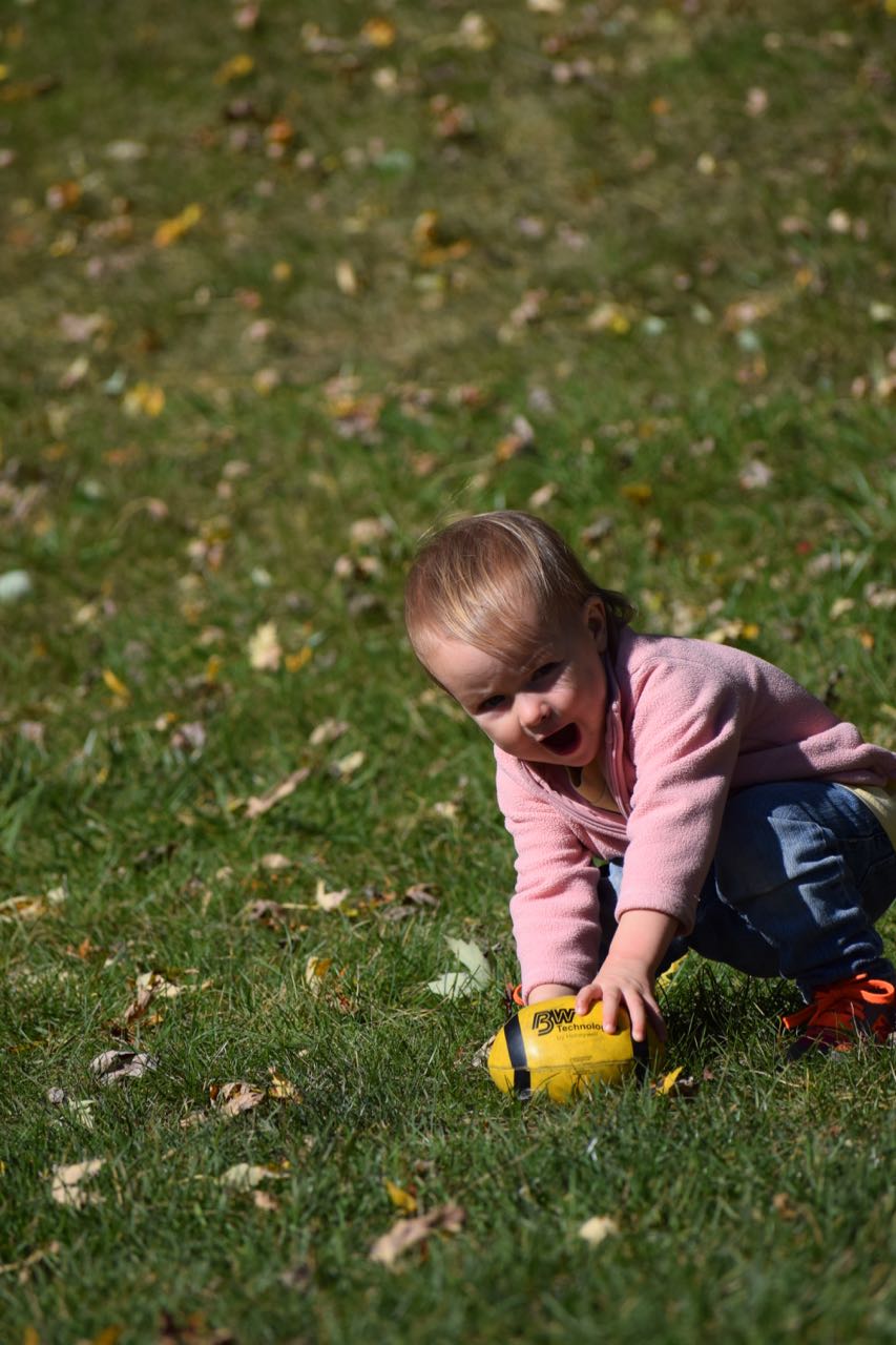 Eliora on the sidelines