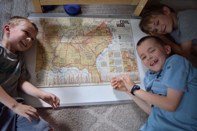 The end of the Civil War (puzzle)!