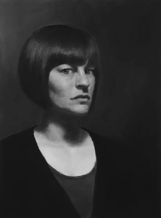Self-Portrait in Black