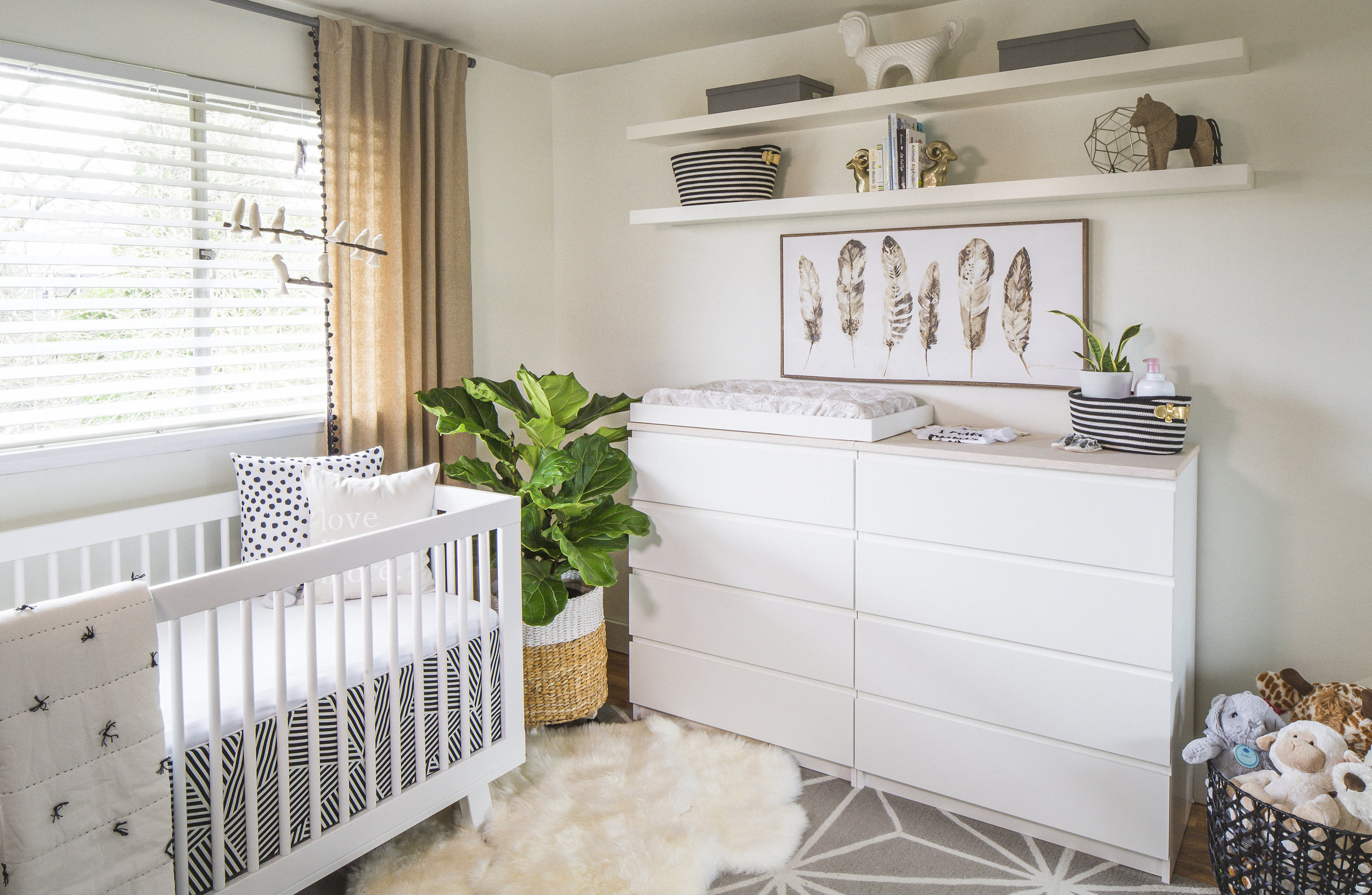 WHITESTONE DESIGN GROUP | Bellevue, WA Nursery | Blog - Nursery Reveal | Gender Neutral Nursery