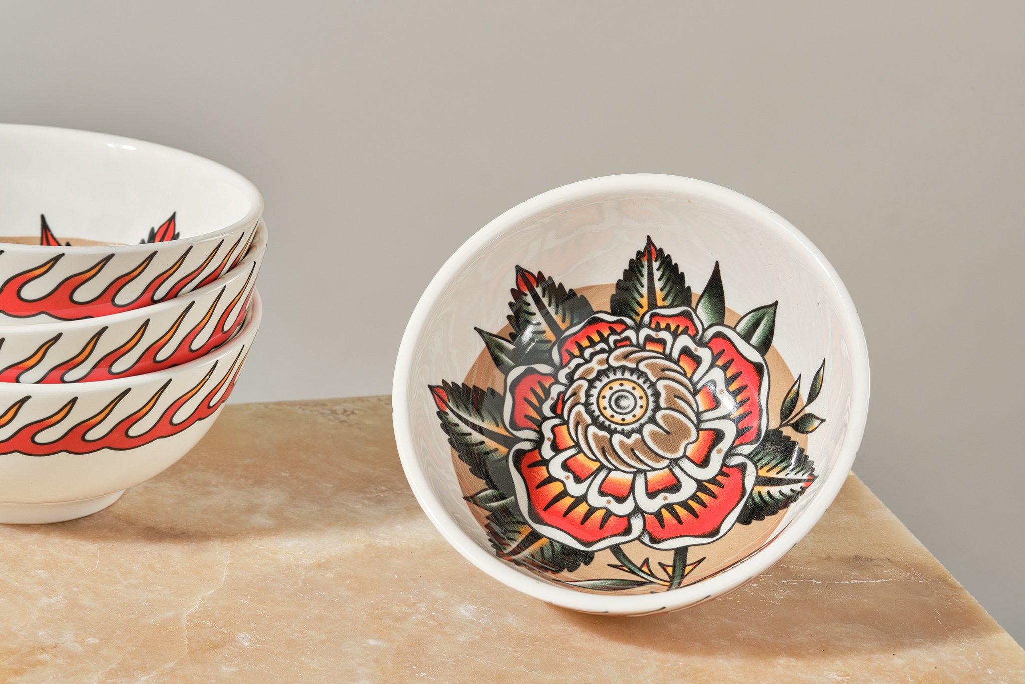 Take To The Grave Bowls Set of 4
