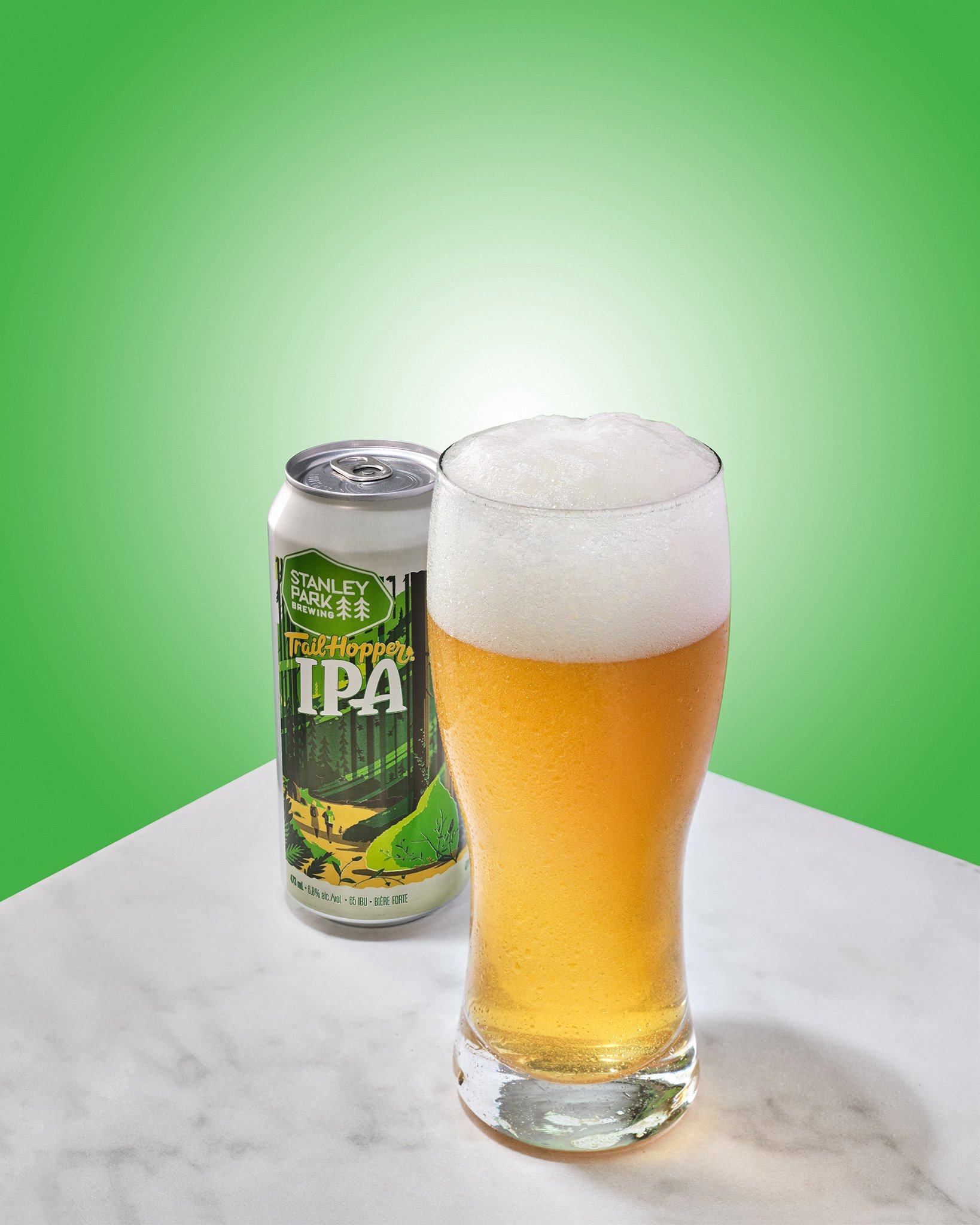 Stanley Park Trail Hopper IPA Commercial Photography St Padraig St Pattys day
