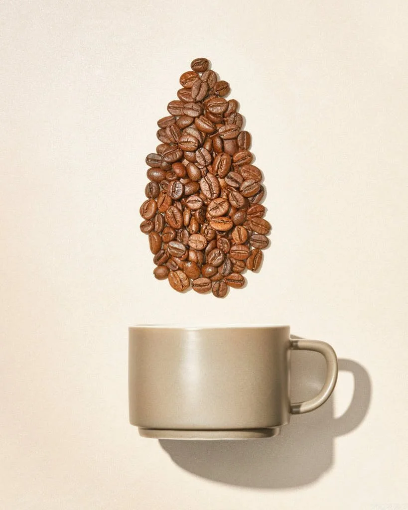 Coffee Beans in Victoria BC food photography