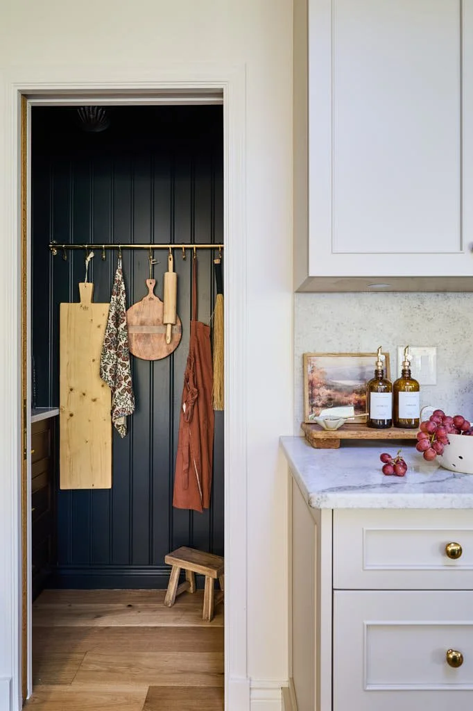 Pantry styling by Heather White