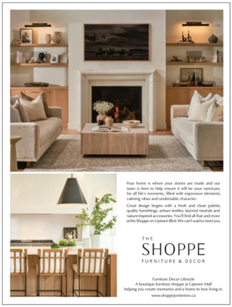 Tear Sheet for The Shoppe in Boulevard Magazine