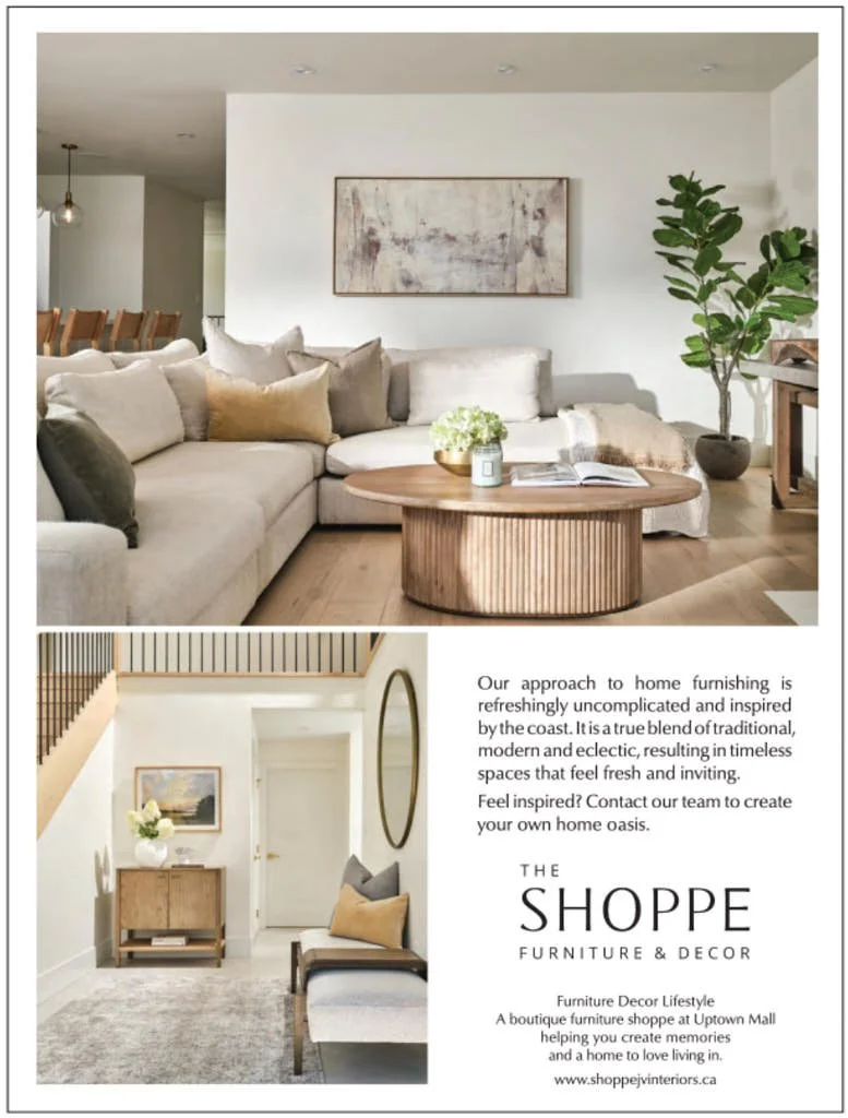 Tear Sheet for The Shoppe in Boulevard Magazine