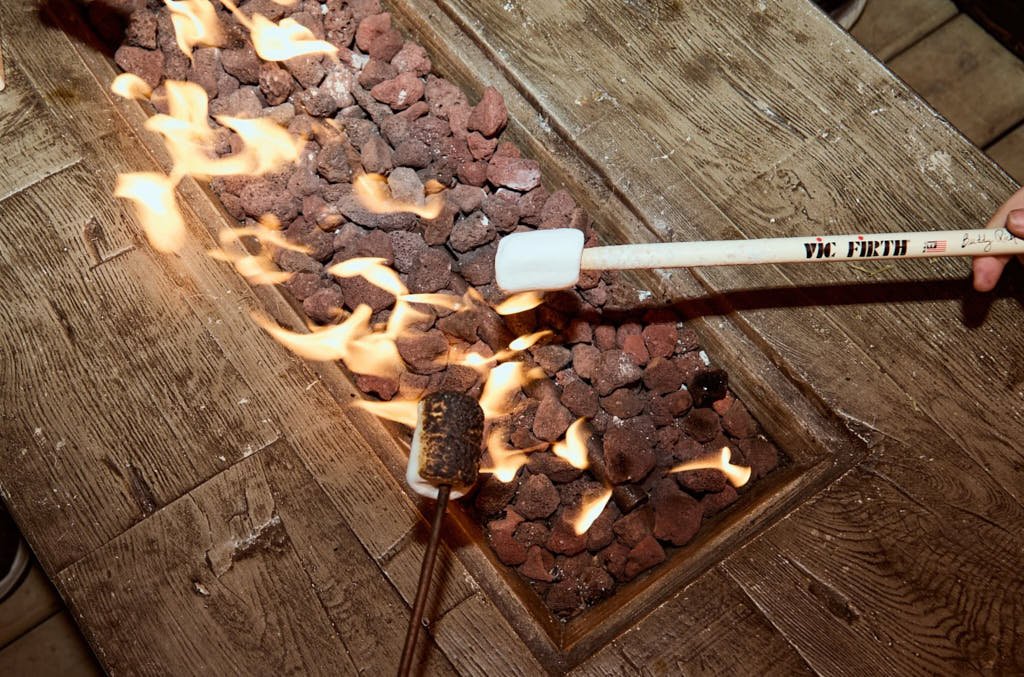 roasting marshmallows with drumsticks.jpg