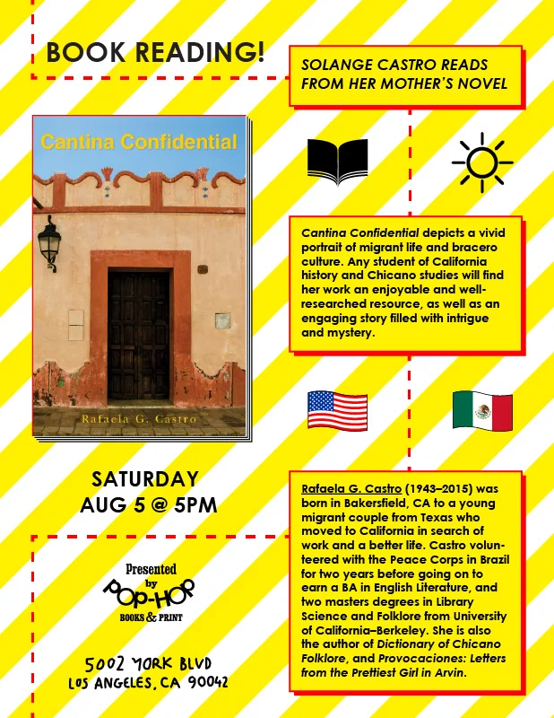 CANTINA CONFIDENTIAL: A READING