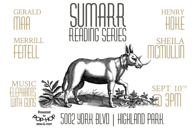 SUMARR: READING SERIES - 09/10/2017
