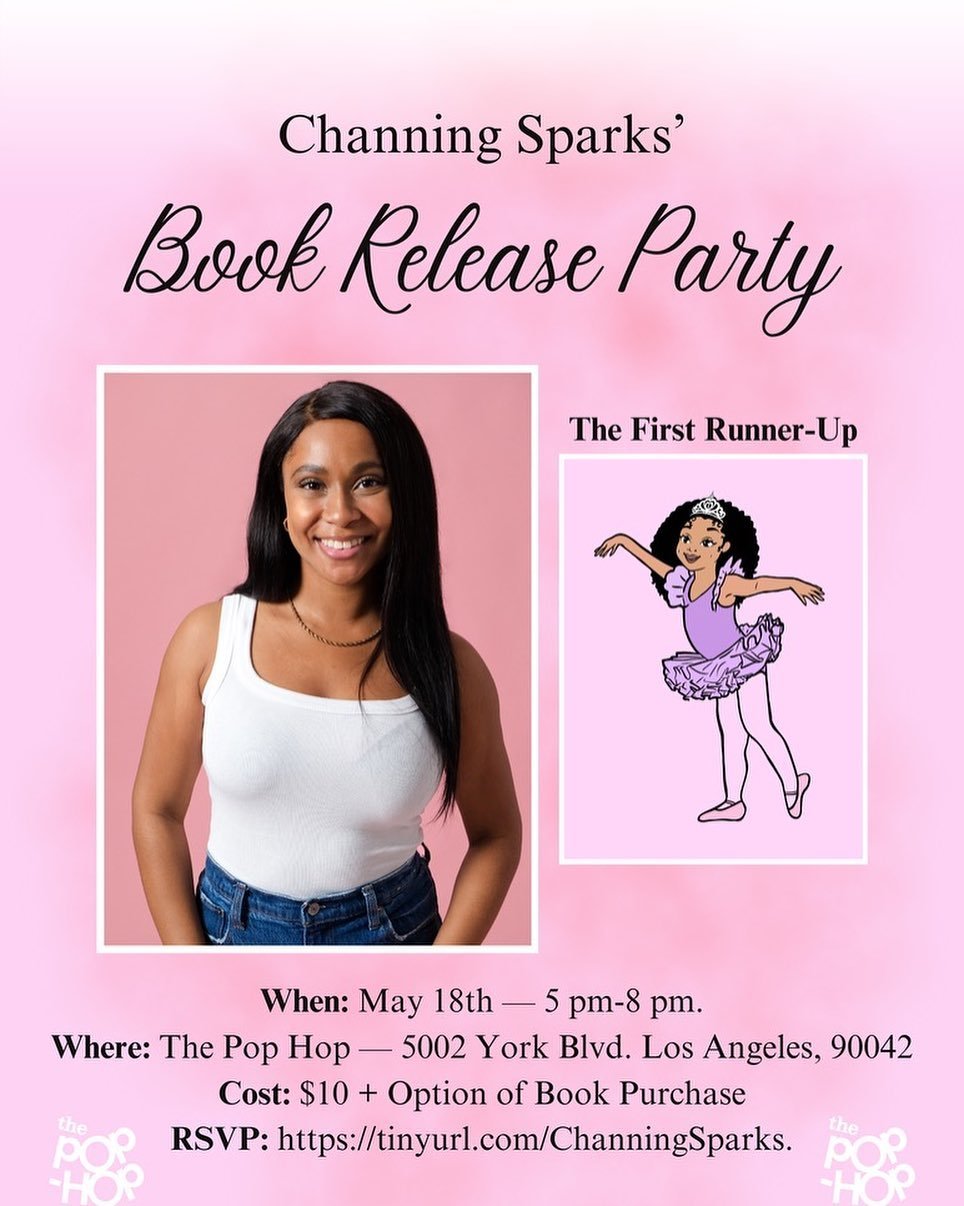 RSVP LINK IN BIO

The Pop-Hop hosts local author and advocate @channingsparks on May 18 for the release of her new children&rsquo;s book @thefirstrunnerupbook, a story of representation and perseverance. 

Entry fee is a $10 donation, and copies of t