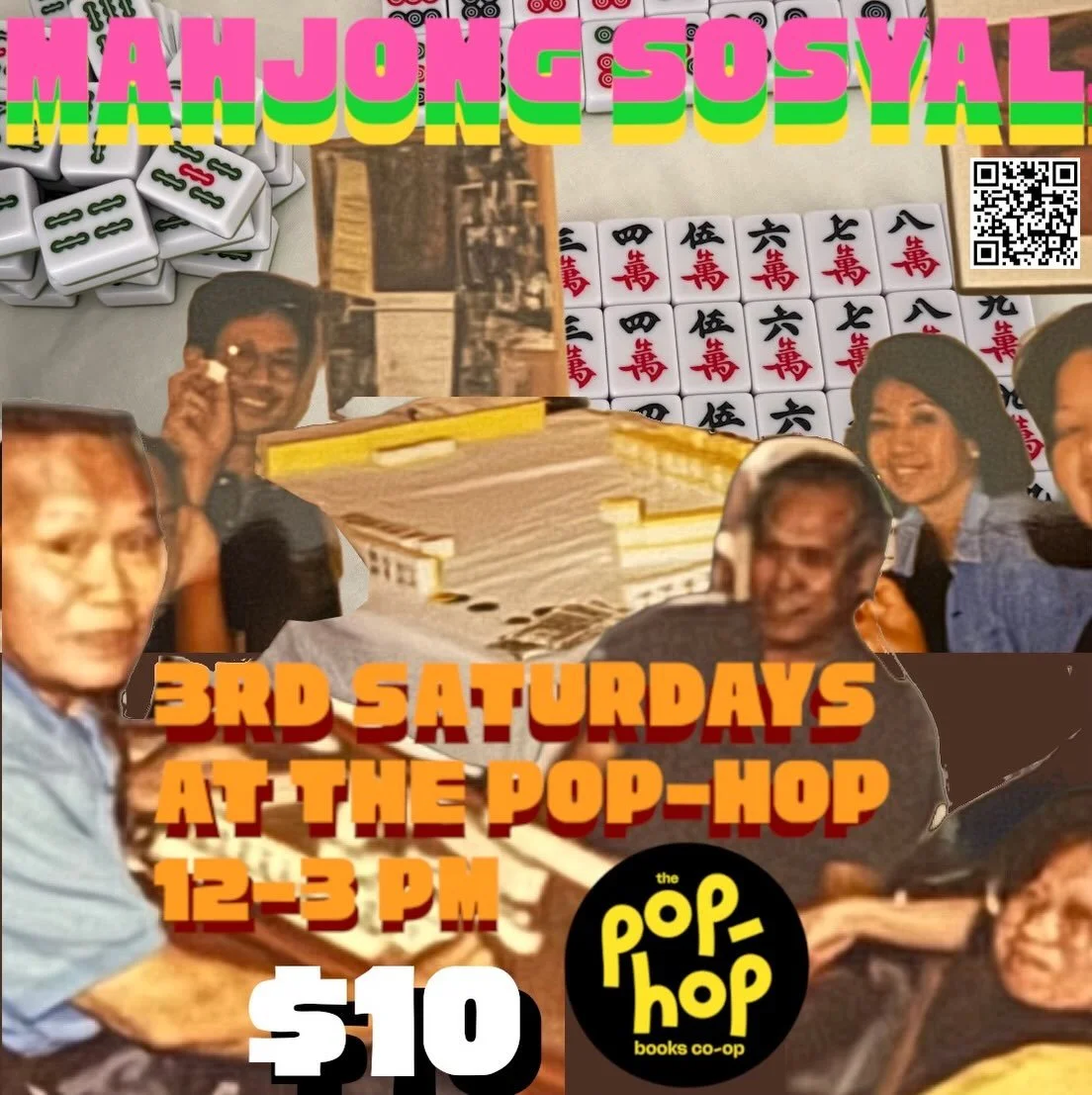 Are y&rsquo;all ready for Filipino Mahjong? Every third Saturday of the month we&rsquo;re hosting @mahjongsosyal and everyone is invited! Whether you&rsquo;re a seasoned pro or have never played before, you can pull up a chair, have some snacks and w