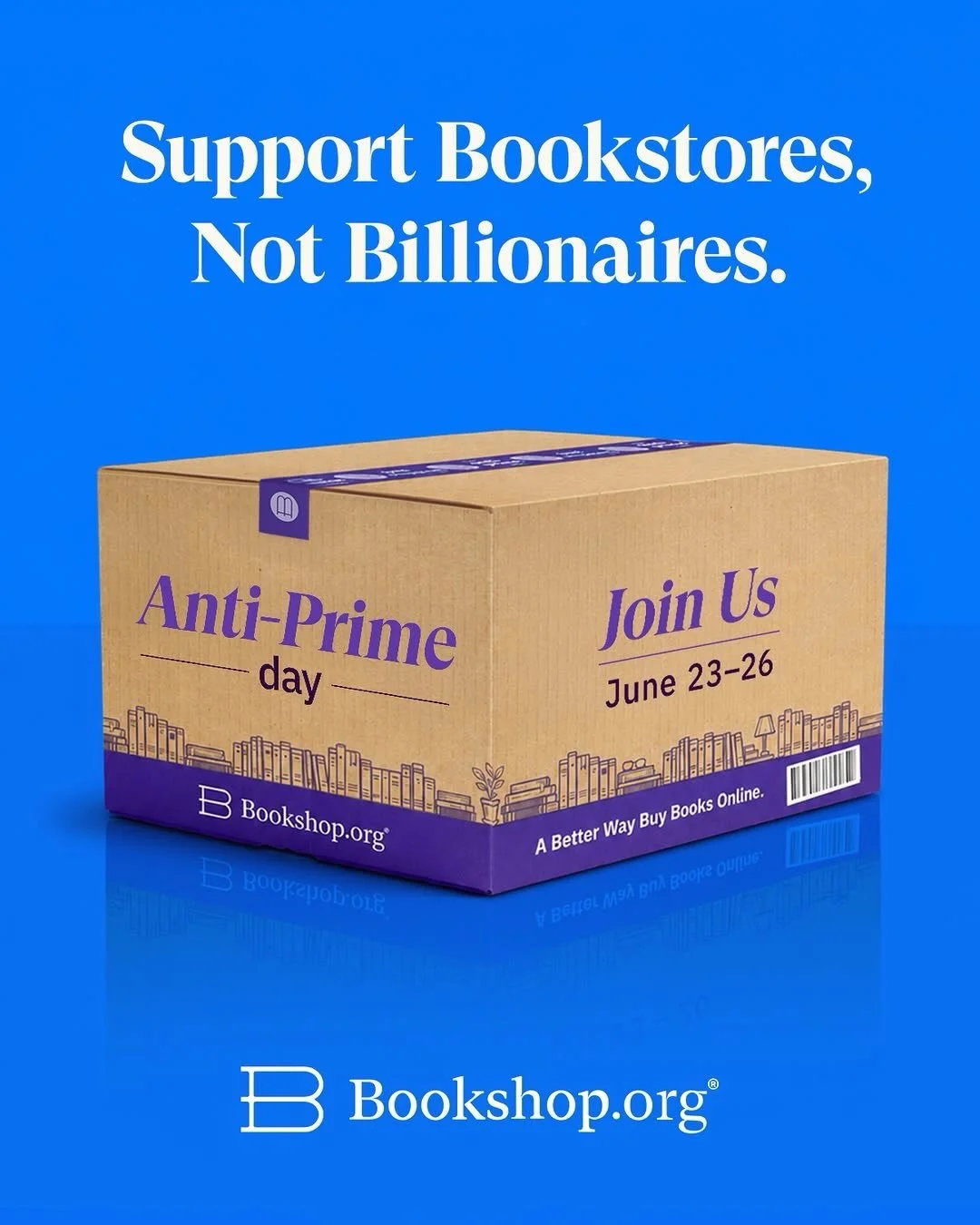 Where you buy your books matters! Please join us and @bookshop_org for Anti-Prime day this week and choose independent bookstores over billionaires. Find us on bookshop.org/shop/thepophop and get free shipping on all purchases from June 23-26.