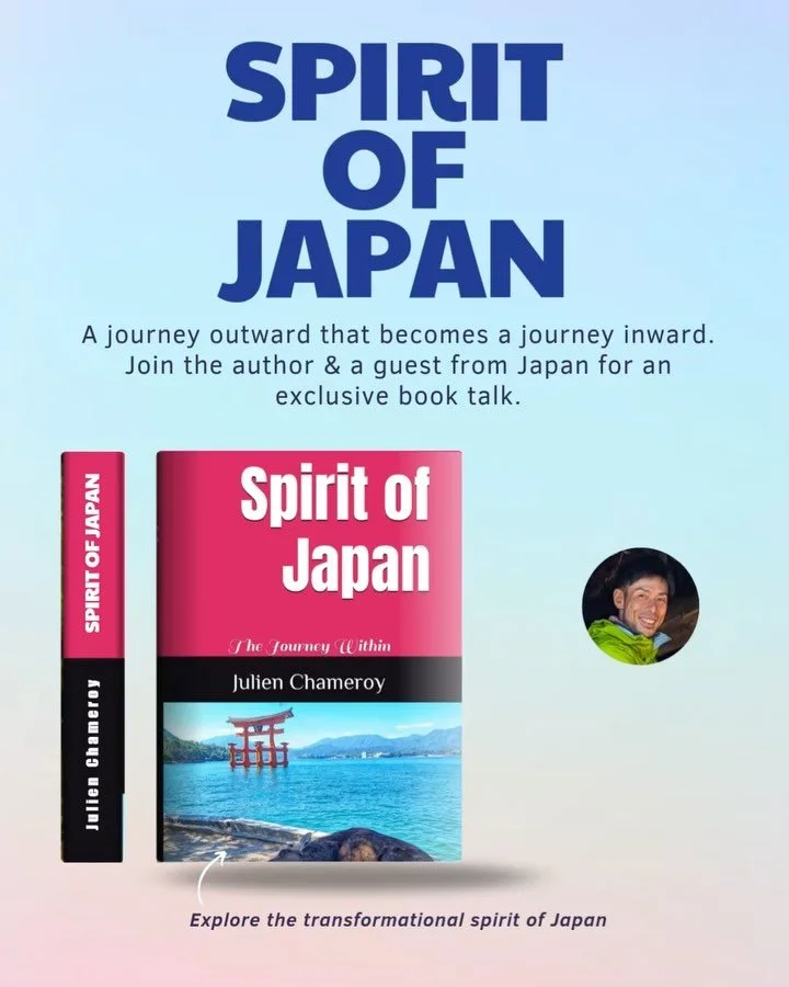 Japan teaches us to slow down, notice, and see the quiet depth in the ordinary. 

Join author @chameroyjulien and special guest @wonderfulworld_0111 (arriving directly from Japan) for an intimate talk on Julien&rsquo;s new photo book and the spirit o