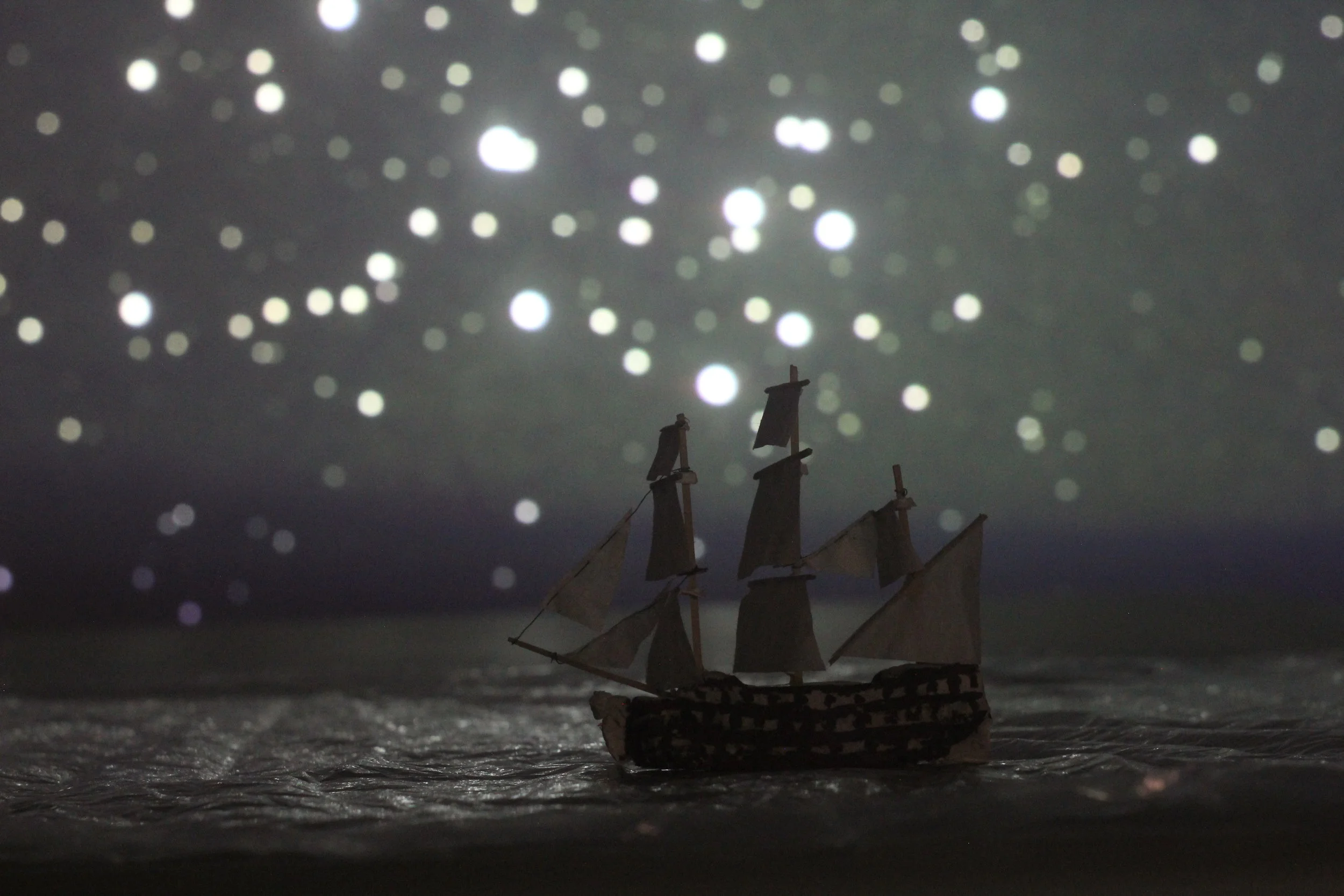 Cape St Vincent nautical stop motion film GPS positioning and computer star maps film still 