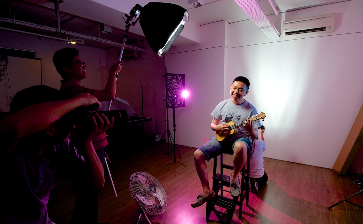 Behind the scene
