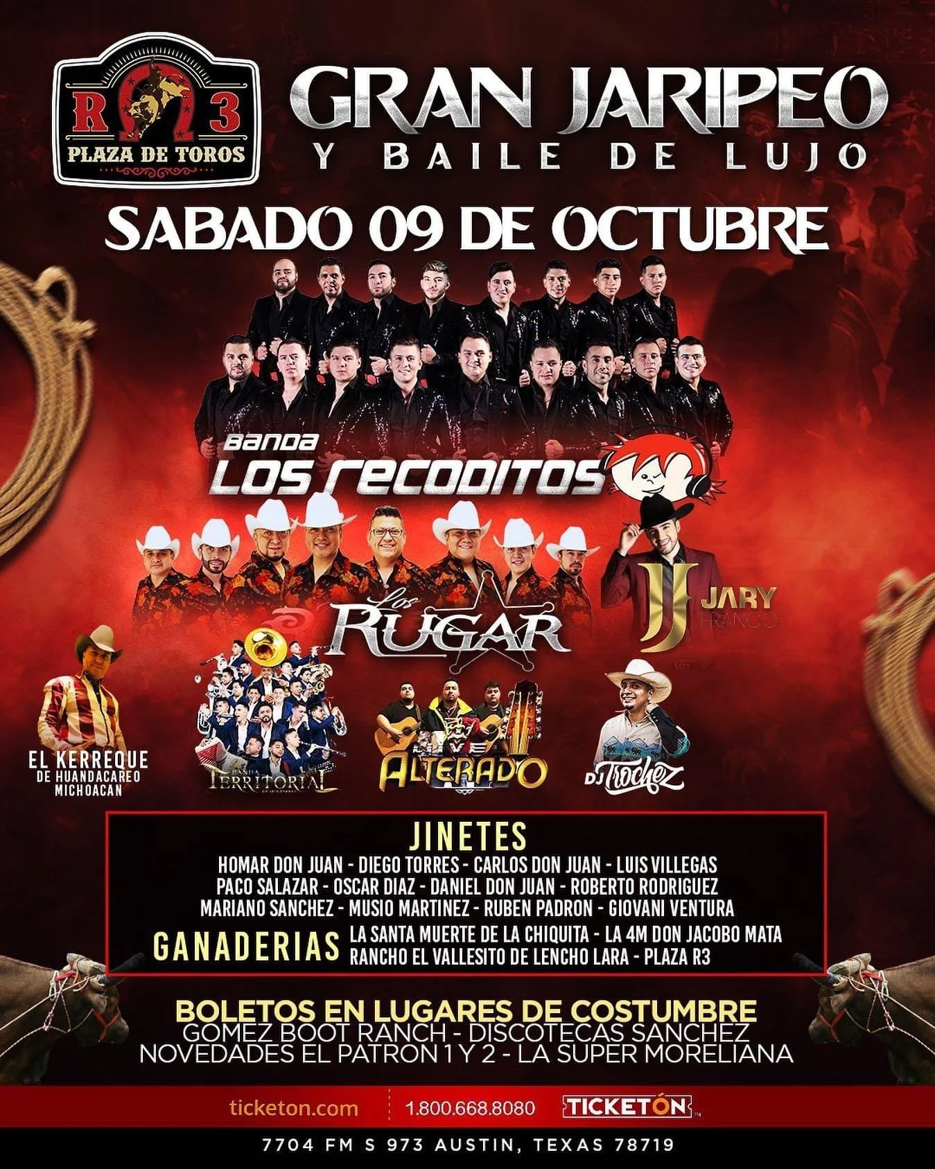 Banda Los Recoditos Baile - Accompanying Jary Franco