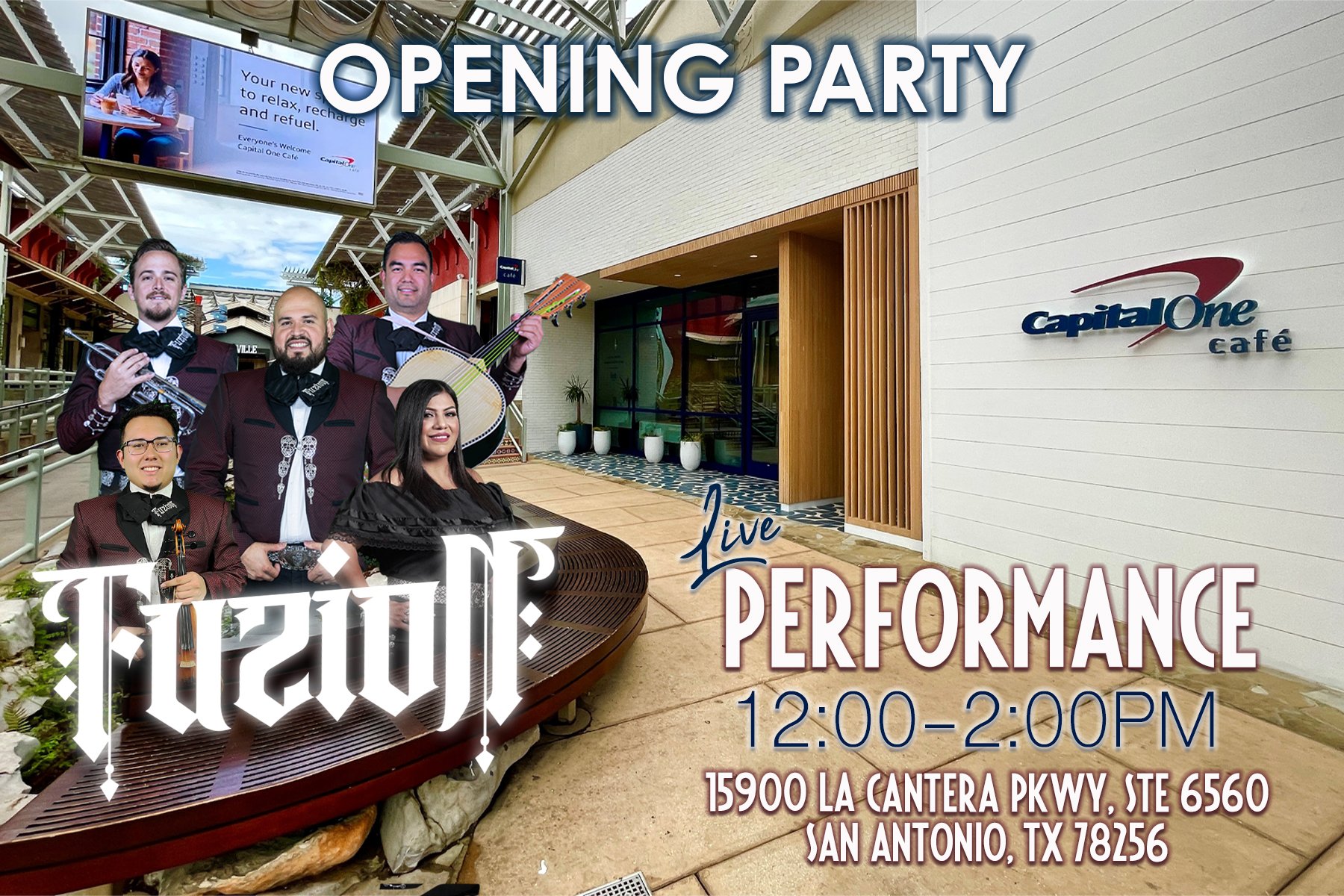 Capital One Cafe Opening Party