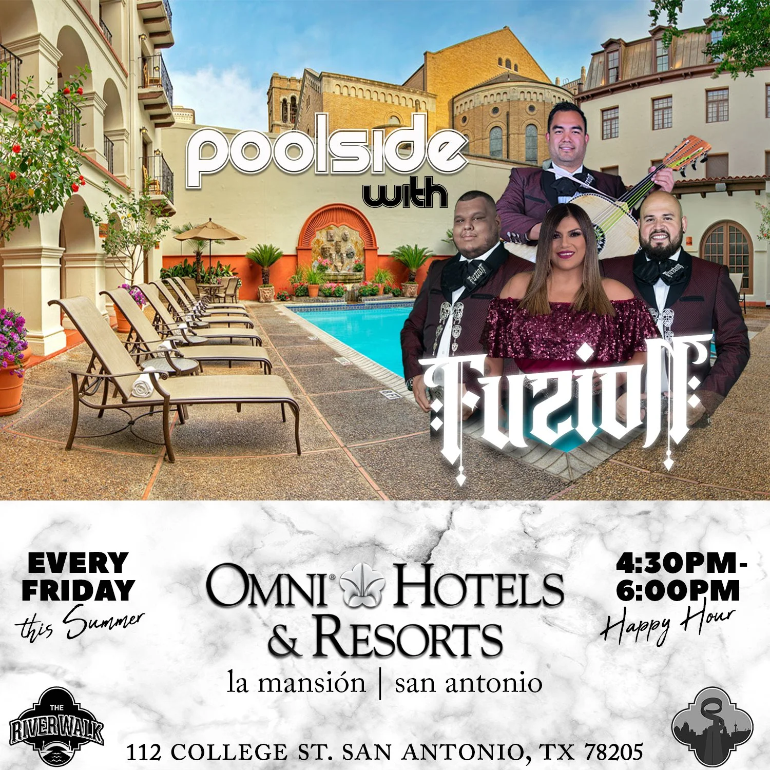 Poolside with Fuzion