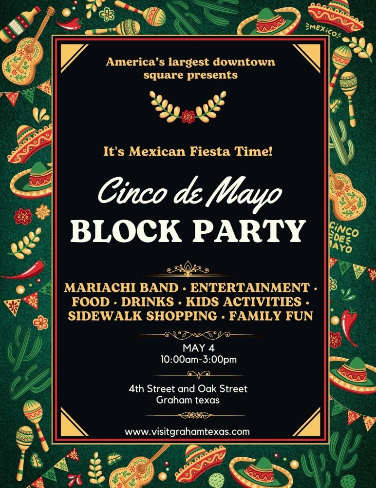 Graham, TX Cinco de Mayo Block Party