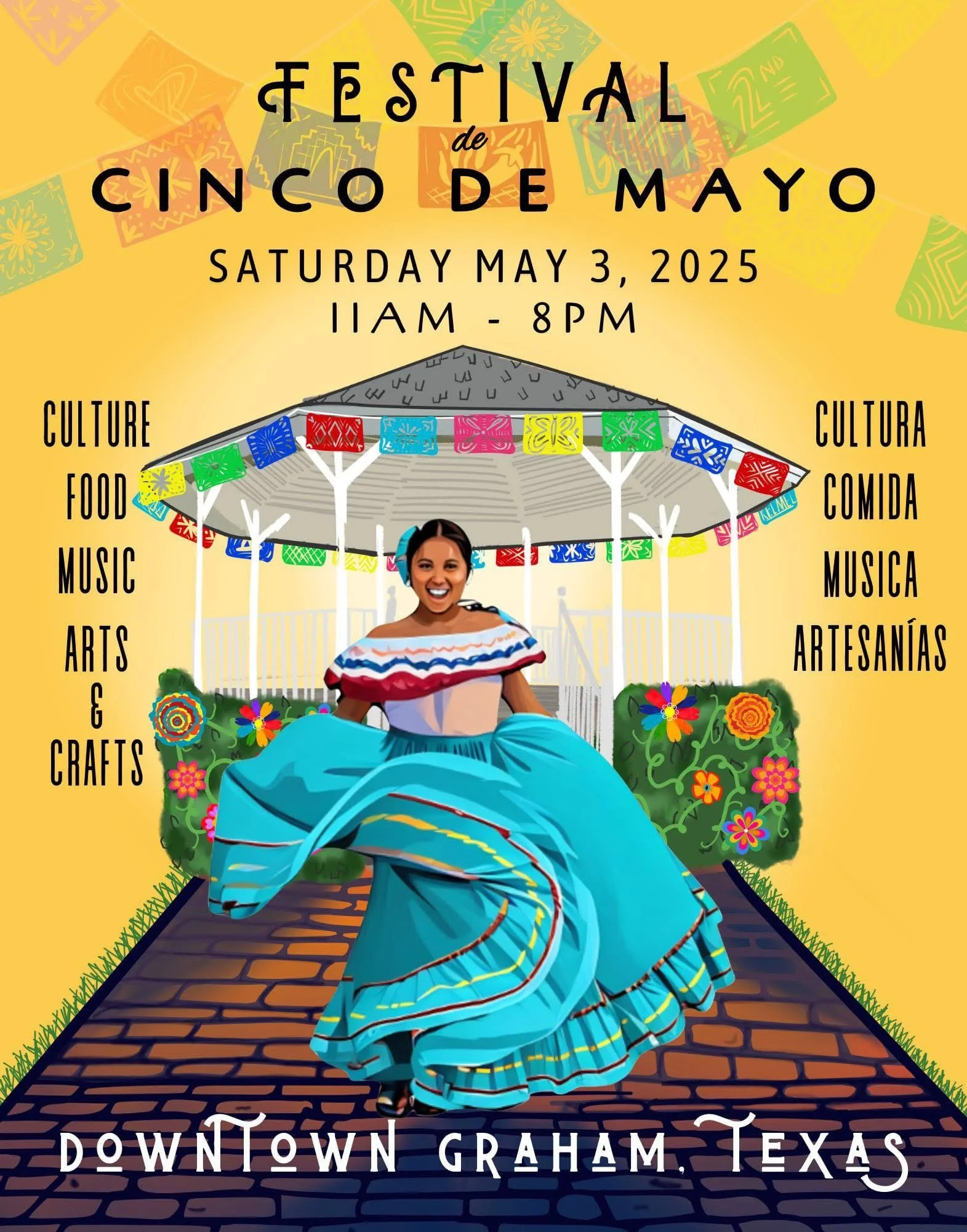 City of Graham, TX Cinco de Mayo Block Party