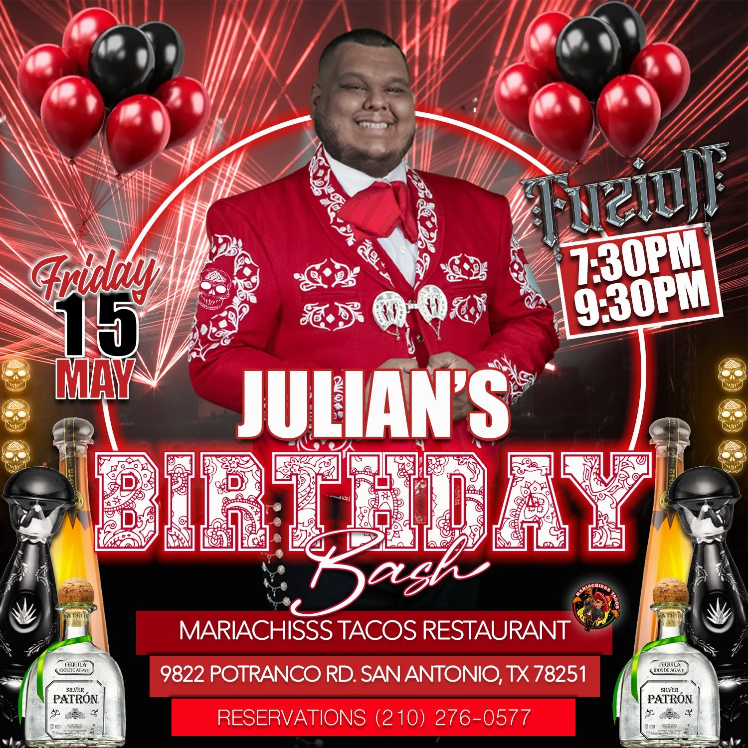 Julian's Birthday Celebration @ Mariachisss Tacos 