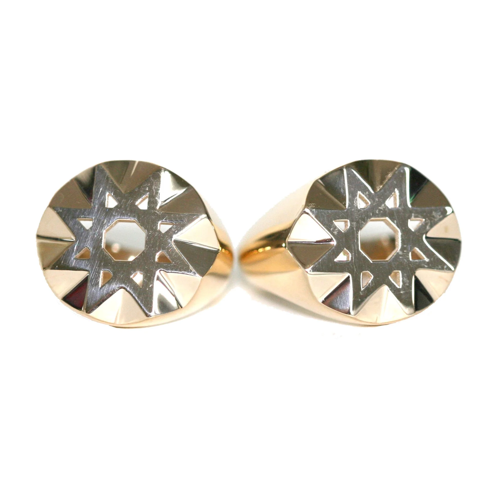 Custom Gold Star Signet Rings