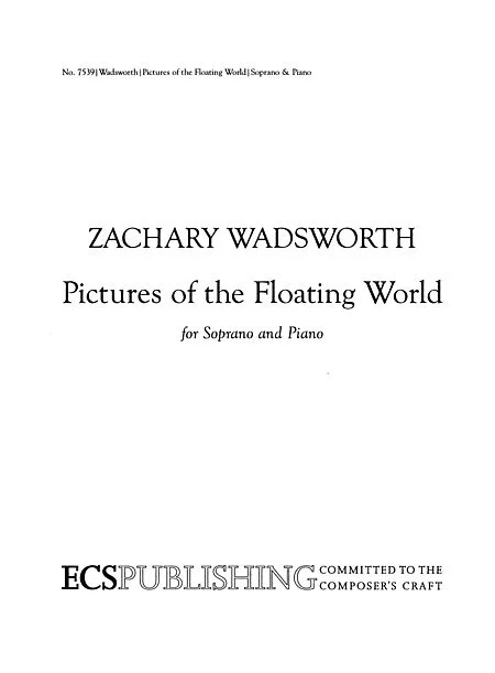 EC Schirmer publishes "Pictures of the Floating World"