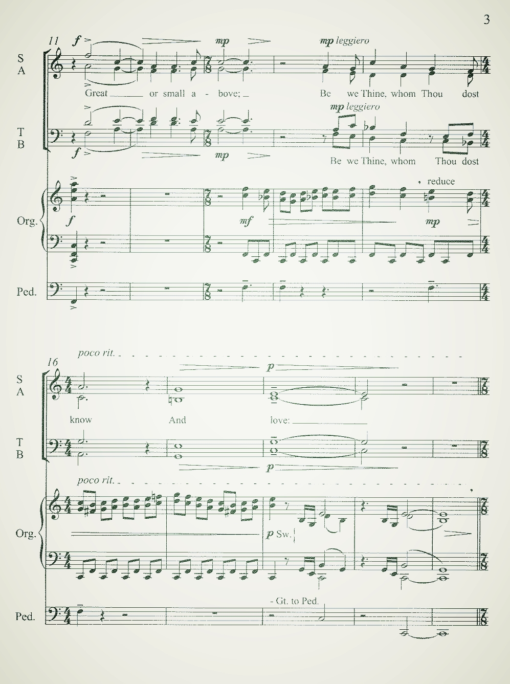 E.C. Schirmer publishes "Great or Small"