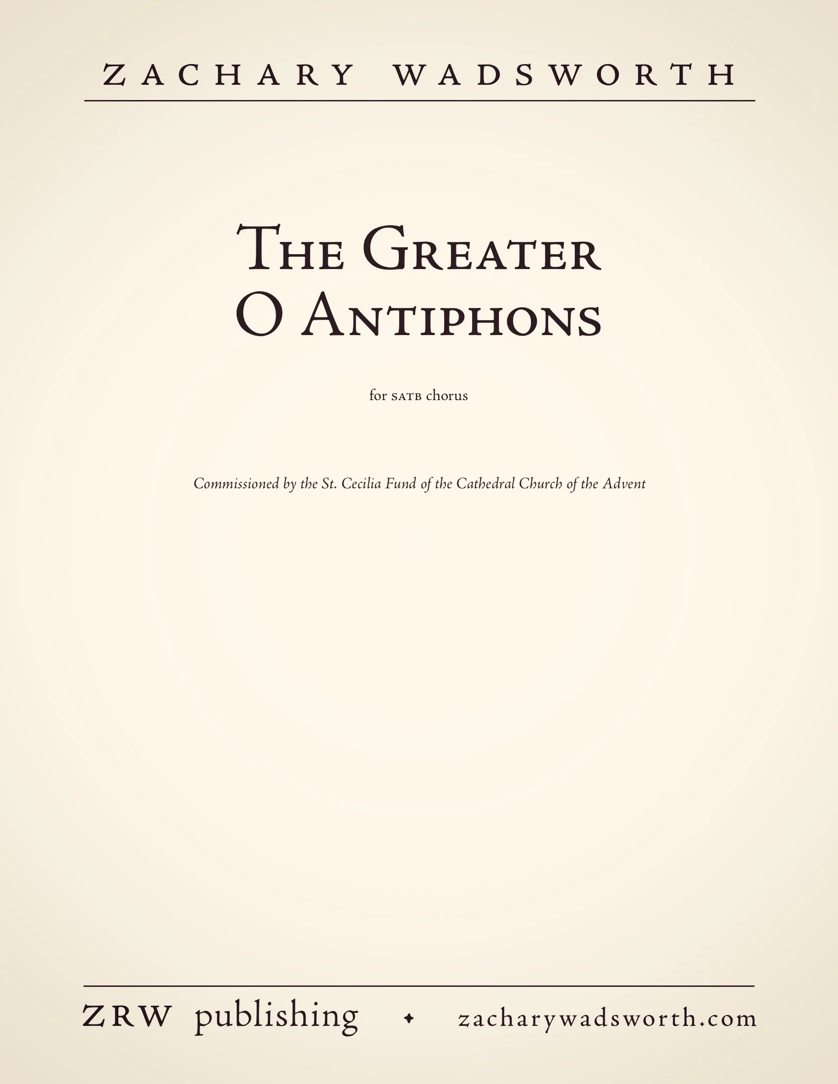 The Greater O Antiphons
