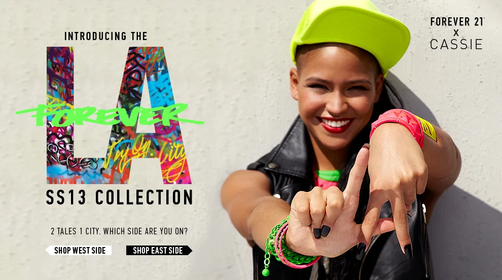  Forever LA Summer 2013 collection for E-Commerce site 