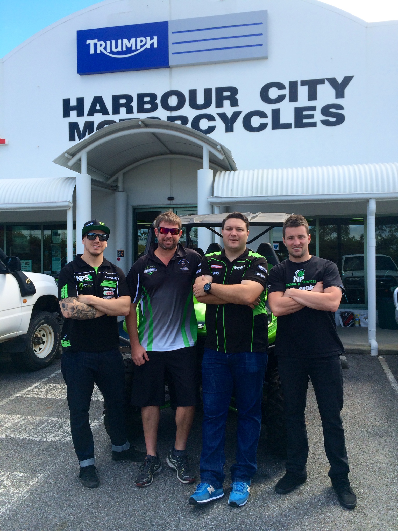 Adam Monea and Jake Moss dropping in for a visit