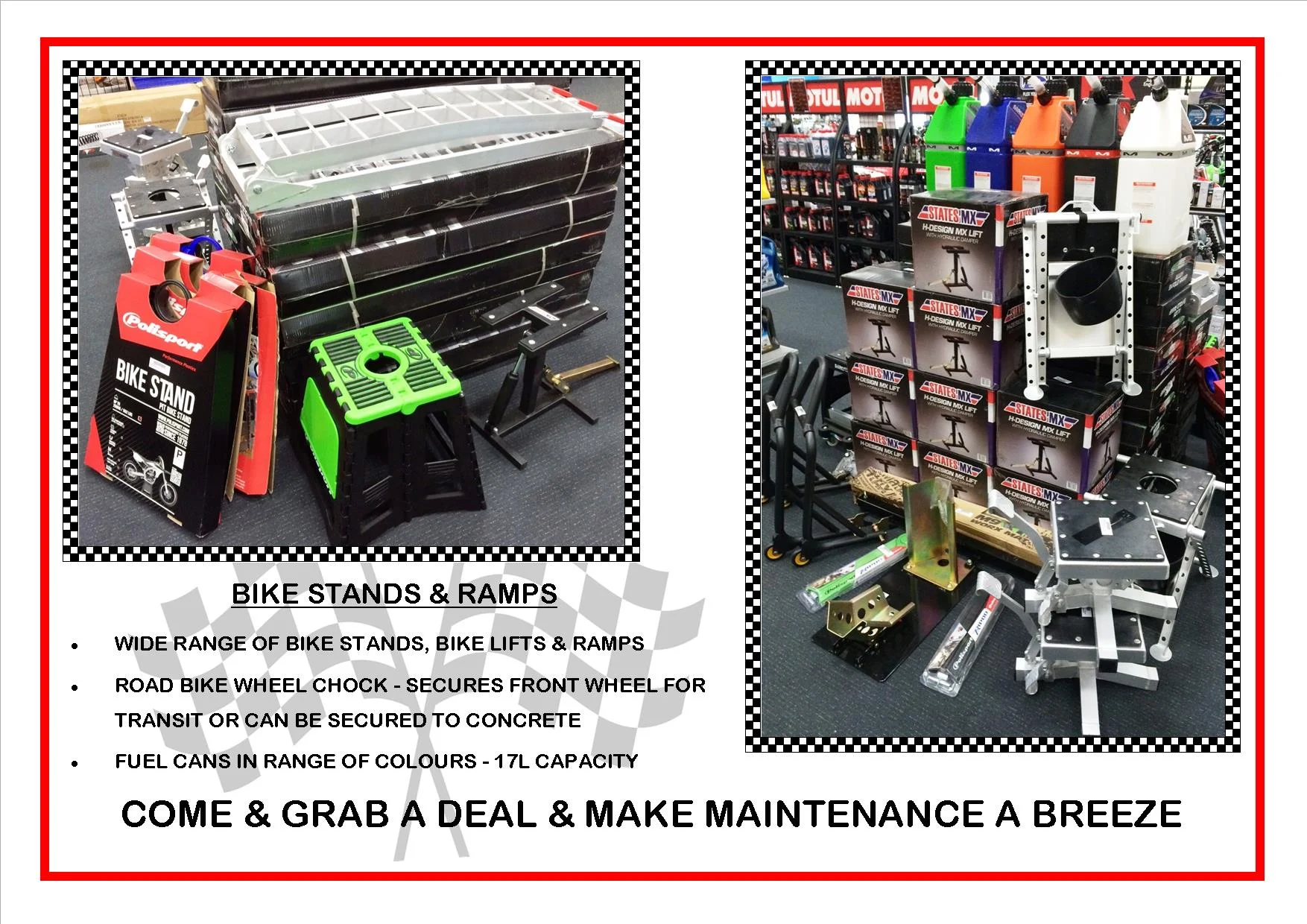 bike stands & ramps