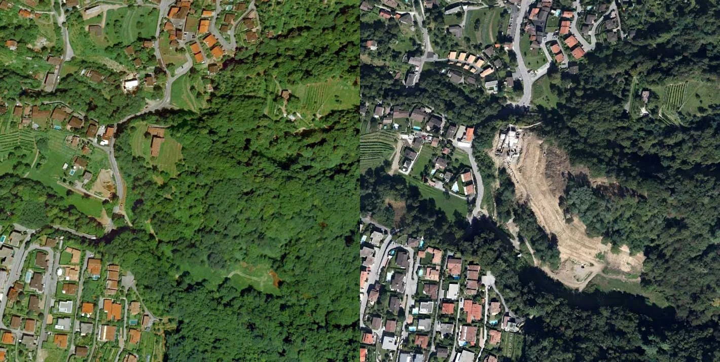 Chi ha autorizzato la villa di Davesco?