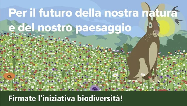 Iniziativa biodiversità e iniziativa paesaggio