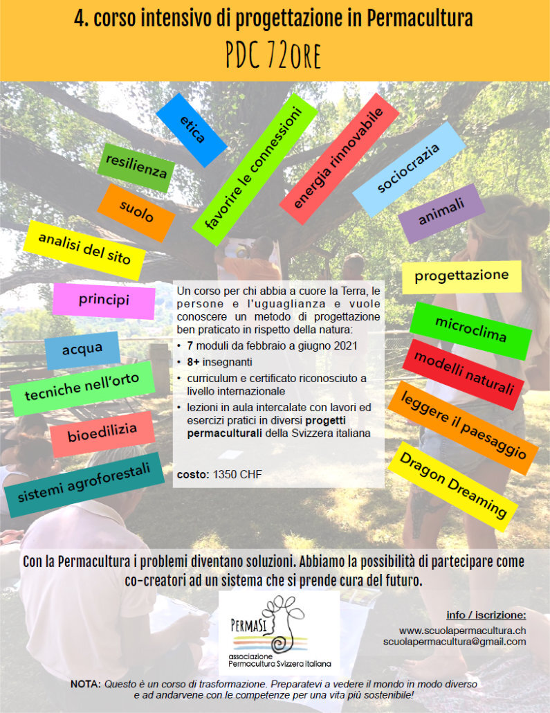 Corso intensivo di progettazione in Permacultura