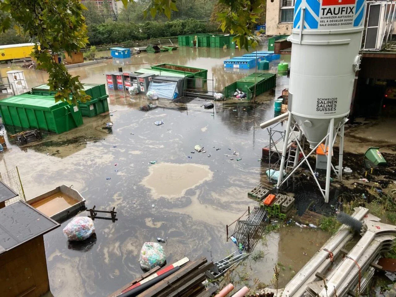Bellinzona, Interpellanza: Ecocentro in un'area a rischio alluvionale?