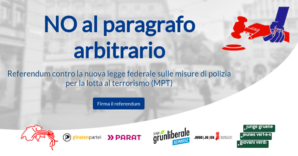 Referendum contro la legge sull'antiterrorismo