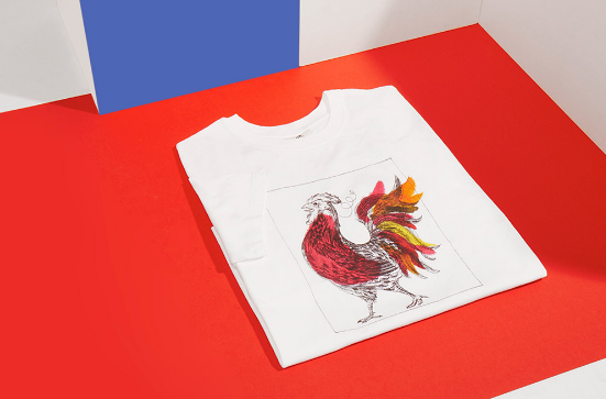 Paul Smith 'Year of the Rooster' SS17 tshirt