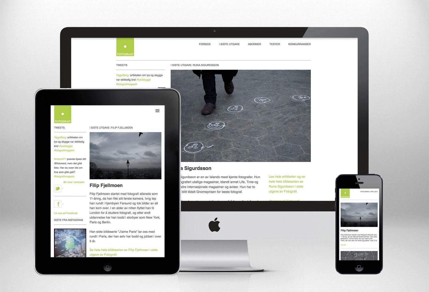 In the final phase of the project we developed a newsletter and website with responsive solution, using html/CSS.